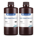 ANYCUBIC Water Washable 3D Printer Resin 2.0, 405nm High Precision UV-Curing 3D by ANYCUBIC