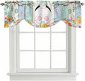 Easter Tie Up Valance Curtains for Windows, Kitchen Curtains Window Shades by Unknown