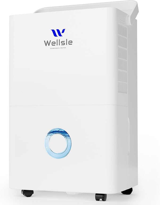 4500 Sq.ft Dehumidifier for Basement and Garage, 80 Pints Home Dehumidifier by Wellsle