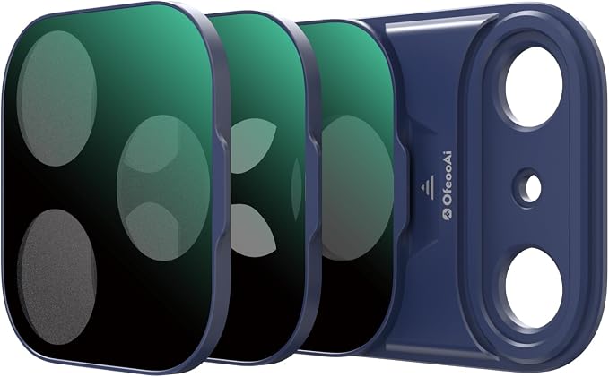 Magnetic UV Filter for iPhone 17 Pro, Snap-On Smartphone Camera Lens Filter by OfeooAi
