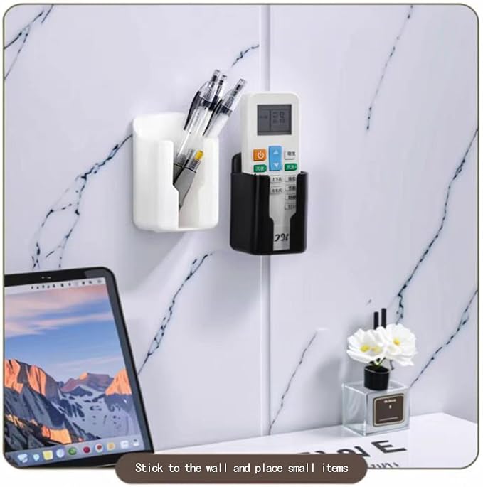 6pcs Remote Control Organizer Wall Adhesive Pen Holder - Image 5