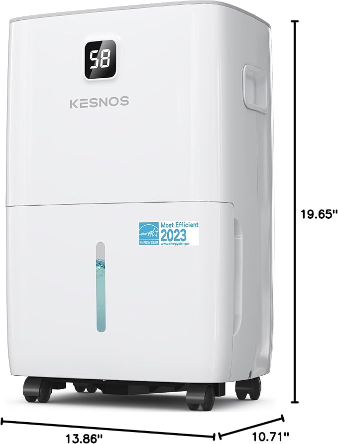 Kesnos 80 Pints 2025 Energy Star Dehumidifier - Image 10
