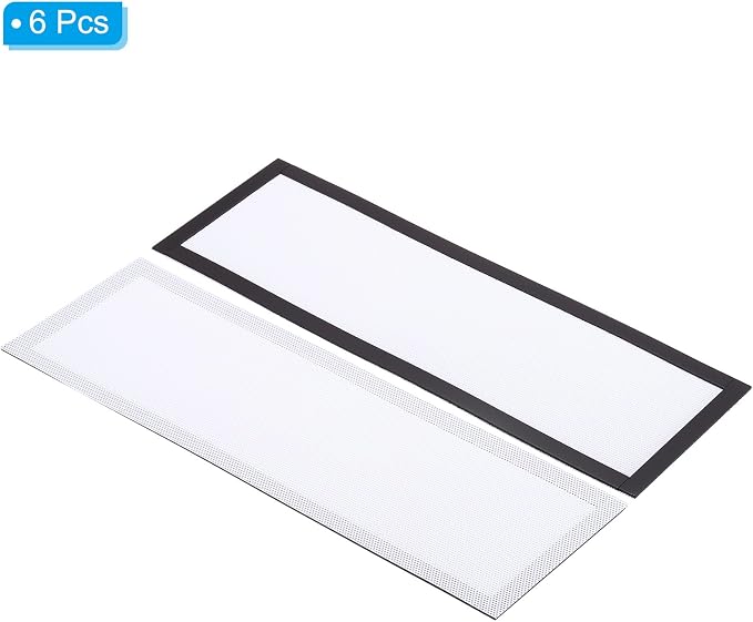 PATIKIL 4"x12" Magnetic Vent Cover, 6 Pack Floor Wall Air Registers Cover - Image 3