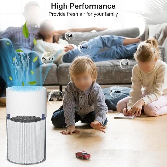 HEPA and Carbon Dual Filter for Blue-Pure 511 Air Purifier, Replacement Part - Image 6