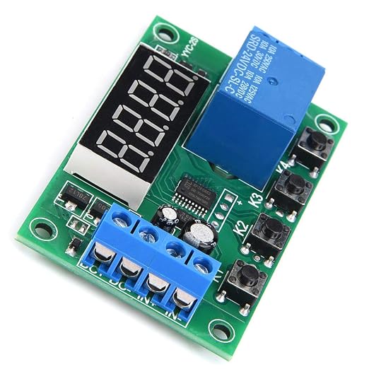 LED Display Timer LED Display Adjustable Timer Relay Module - Image 2