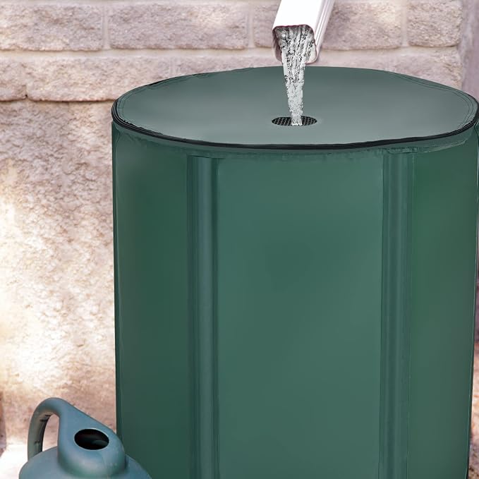 Goplus 60 Gallon Collapsible Rain Barrel, Portable Rain Barrels to Collect - Image 9