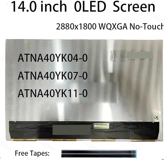 14" OLED LCD Screen ATNA40YK04-0 ATNA40YK07-0 ATNA40YK11-0 Display Matrix Panel - Image 2