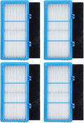 4 Pack HEPA Filters and Carbon Booster Sheets Replacement Parts HAPF30AT by Felji