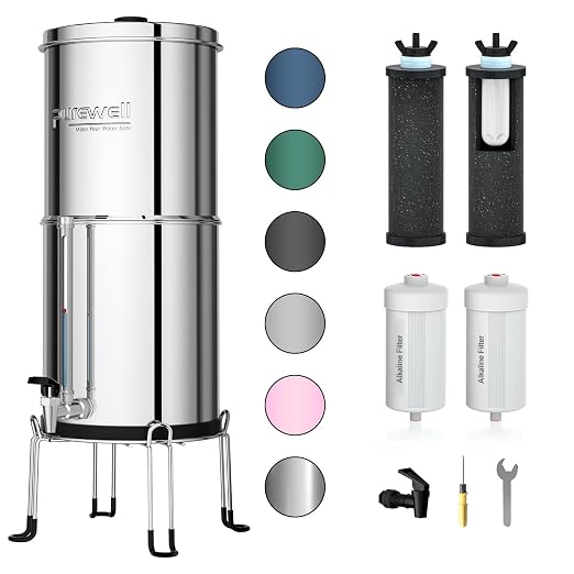 Purewell 7-Stage 0.01μm Ultra-Filtration Alkaline Water Filter System by Purewell