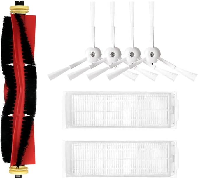 Replacement Robot Vacuum Spare Parts Roller Side Brush Hepa Filter Mop Cloth by Unknown