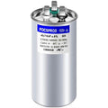 FOCSPROD 45+10 uF 45/10 MFD ±6% 370V/440V CBB65B AC Capacitor, Dual Run Round by FOCSPROD