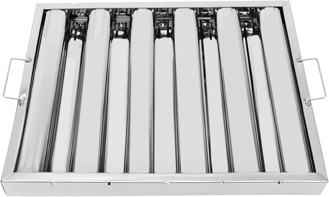 6Pcs 19.5W x 15.5H x 1.78TH Inch Commercial Hood Filters, 430 Stainless Steel 5 - Image 5