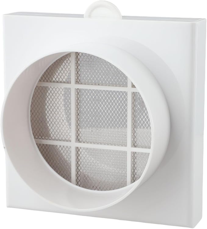 Duct Air Filter for PVC and PE Pipe Ventilation, Removable Washable Aluminum by Unknown