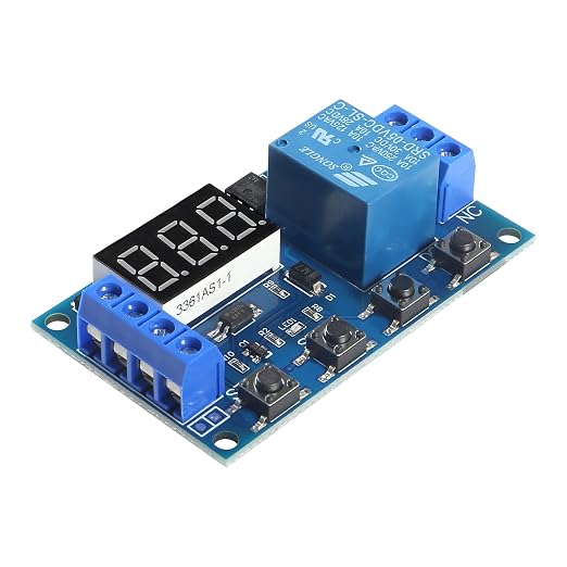 3Pcs DC 6-30V Timer Relay Programmable Delay Relay Module Cycle Timer - Image 6