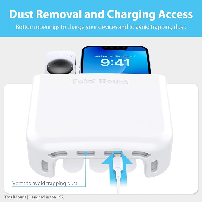 TotalMount Hole-Free Remote Holders – Eliminate Need to Drill Holes in Your Wall - Image 7