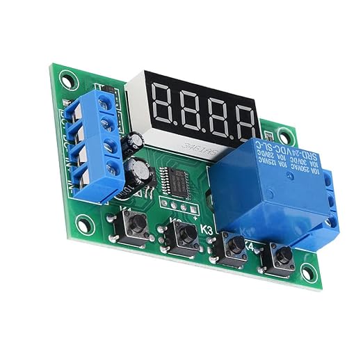 LED Display Timer LED Display Adjustable Timer Relay Module - Image 7