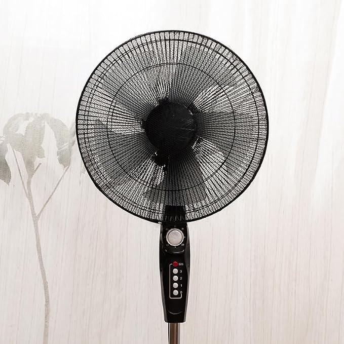 2 Pack Round Electric Fan Guard Dust Cover，Damp-Proof Cover - Image 4