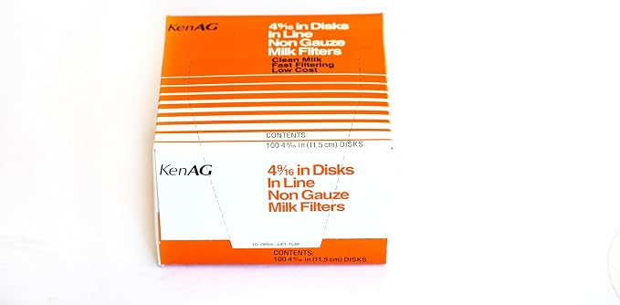 Kenag Milk Filter Disks 4-9/16" - Image 2