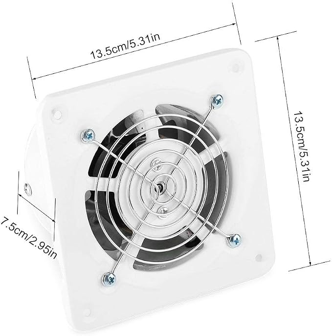 01 25W 220V Bathroom Window Exhaust Fan, Bathroom Exhaust Fan, by Unknown