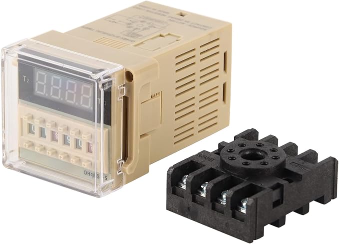 LED Display Automation Digital, dh48s Digital Display time Relay Delay Timer by Eujgoov