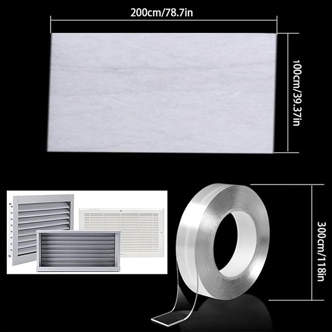 Zopsc Air Vent Kit, Electrostatic Dust Control Vent - Image 8