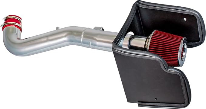 Cold Air Intake System with Heat Shield Kit + Filter Combo RED Compatible by RtunesRacing