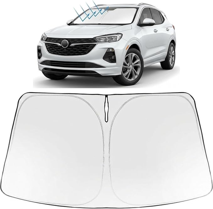 Proadsy Windshield Sun Shade for Buick Encore GX 2020-2026 Foldable Front by Proadsy