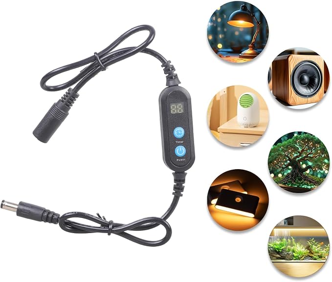 Digital Timing Power Cord 5.5x2.5mm 5v-24v 48w - Image 2