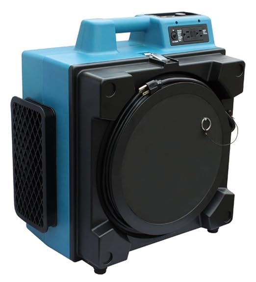 XPOWER X-3400A Air Scrubber 3 Stage Filtration, Negative Air Machine w/Power - Image 2