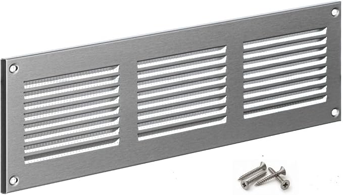 Steinberg14 Stainless Steel Vent Cover 10x2 by Steinberg14