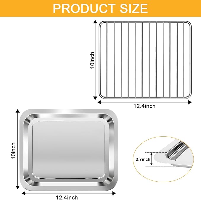 GCQ Air Fryer Accessories for Emeril Lagasse Everyday 360 Air Fryer, Including - Image 2