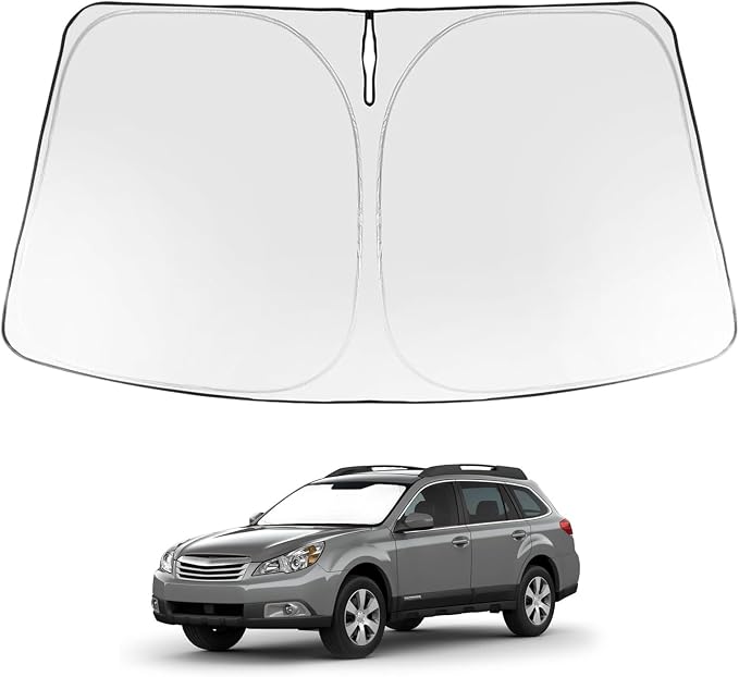 Proadsy 2026 Upgrade Windshield Sun Shade Custom Fit 2010-2014 Outback Foldable by Proadsy