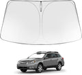 Proadsy 2026 Upgrade Windshield Sun Shade Custom Fit 2010-2014 Outback Foldable by Proadsy