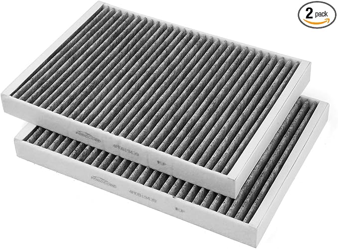 2-Pack Cabin Air Filter Fits for BMW X5 X6 X7; 530I 540I 530E, 740I 750I 750Li by Forccord