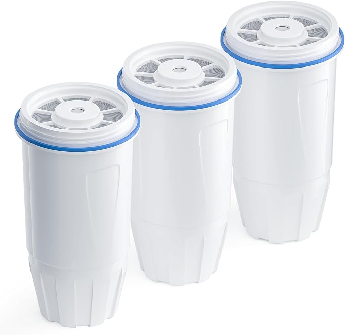 BOGDA 3 Pack Water Filter Replacement Zero, 5-Stage Compatible by BOGDA