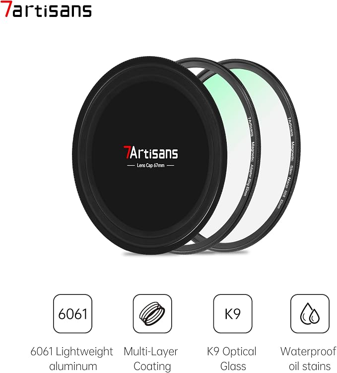 7artisans Nano Magnetic Filter UV Filter ND Light Reduction Filter/CPL - Image 7