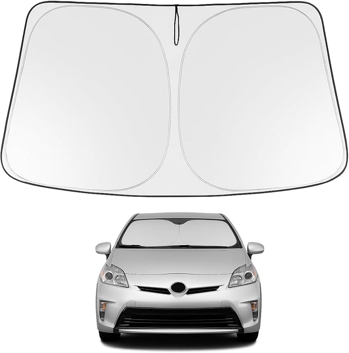 Proadsy 2026 Upgrade Windshield Sun Shade Custom Fit 2010-2015 Toyota Prius by Proadsy