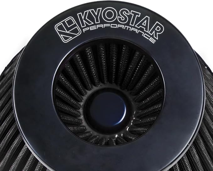 Universal 6" 152mm High-Flow Air Filter, Reusable Cone Cold Air Intake - Image 6