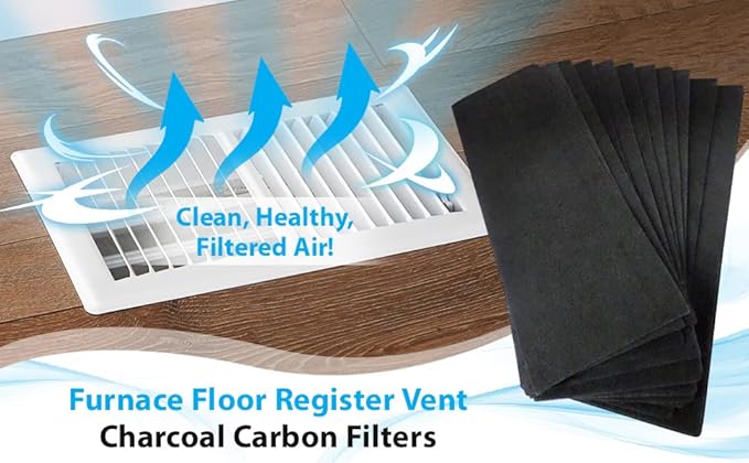 CFS – 4" x 12" Activated Carbon Air Filter Sheets - Image 2