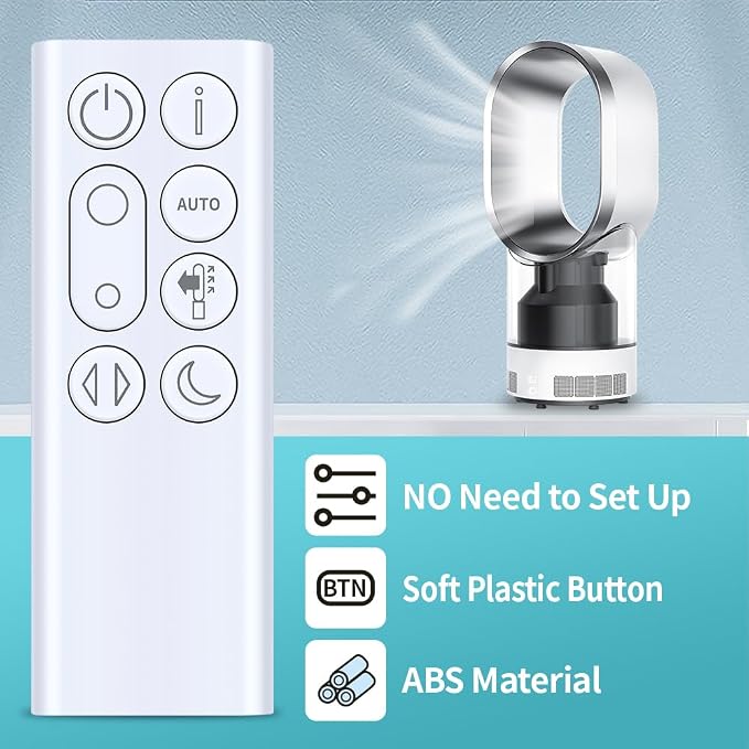Replacement Remote Control for Dyson TP04 969154-02 TP7C Compatible - Image 2