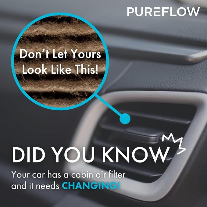 PUREFLOW PC4012X Cabin Air Filter | Fits 2013-2019 Nissan Sentra 1.8L; - Image 9