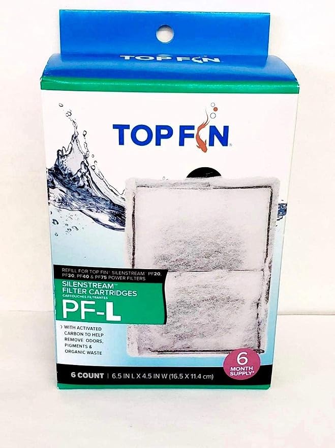 Top Fin Silenstream Large PF-L Filter Cartridges Refill by Top+Fin