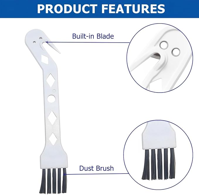 4 Packs Cleaning Brush for Robot Vacuum, Handheld Vacuum Cleaning Brush - Image 2