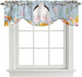 Easter Tie Up Valance Curtains for Windows, Kitchen Curtains Window Shades by Unknown