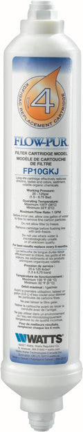 Flow-Pur GAC/KDF RV 10 IN Inline Filter by WattsPremier