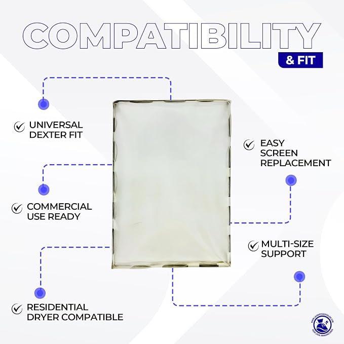 Dexter Lint Screen Replacement – Durable Frameless Dryer Lint Filters - Image 4