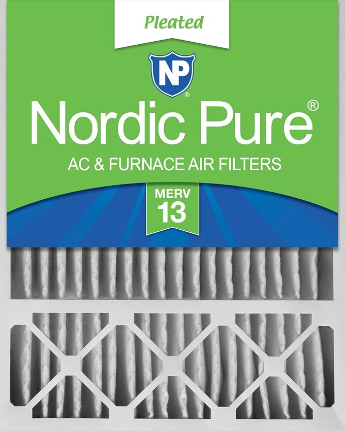 Nordic Pure 20x25x5 Honeywell/Lennox Replacement MERV 13 Air Filter 1 Pack | by NordicPure