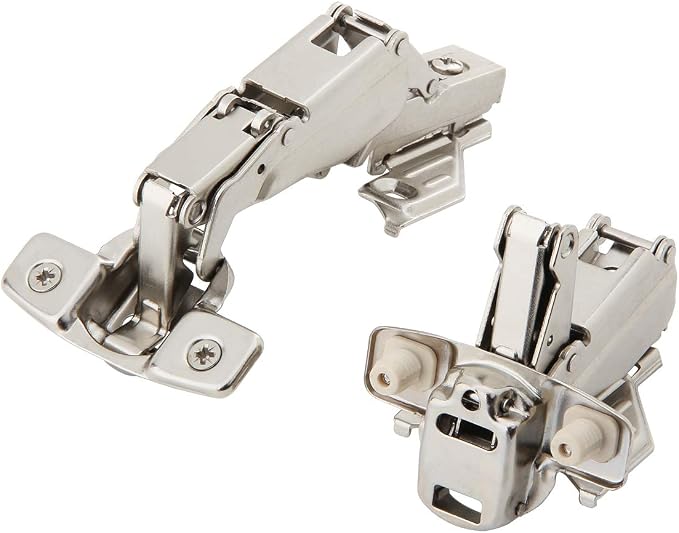 Silverline Self Closing Lazy Susan Corner Hinge Clip On 165 Angle Cabinet by SilverlineHardware