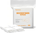 Microfiber Wipes 4"x4" Superfine Lint Free Cloths Cleaning and Drying Cloths by Synvicovan