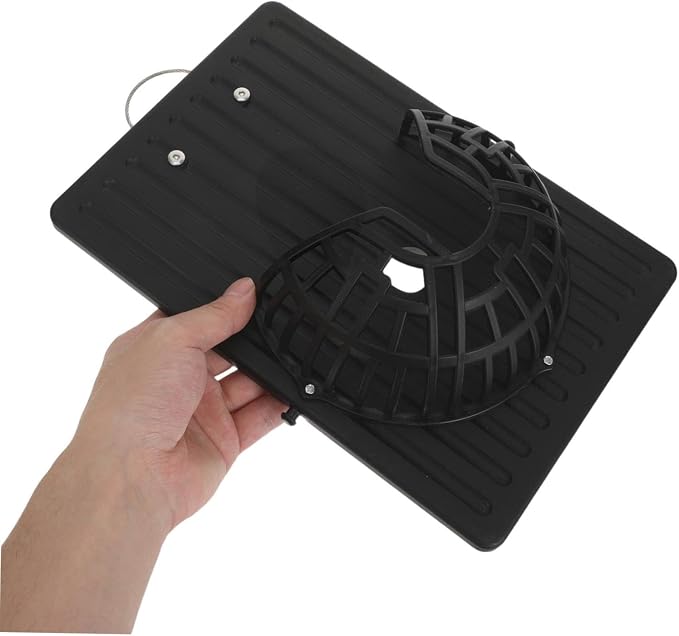 Black Plastic Wall Hanging Planter Board - Image 4